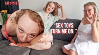 Ersties – Sexy Blonde Anna Fists Big Boob Sarah