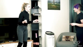 Lesbian Bur-glars Charlie Forde & Mia Amethyst Fuck!