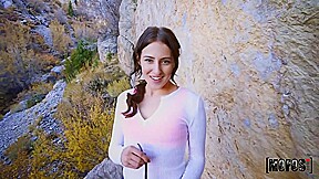 Hiker Hottie Aubree Facialed All Over Pov
