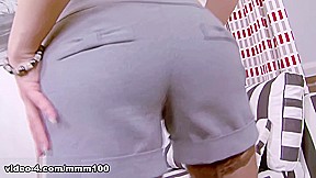 These two big cocks will smash her tiny asshole and fill her with cum – MMM100