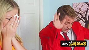 berry and nicky’s halloween hookup with stepsisters leana and serena gets super freaky- cosplay porn