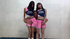 Mukd-556 Bye-bye . Double Cheerleaders Are Flowers To The Point Of No Return. Their Slender, Beautiful Legs Are Violated Until Theyre Crushed And Broken